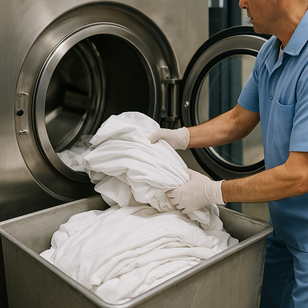Background image for laundry service